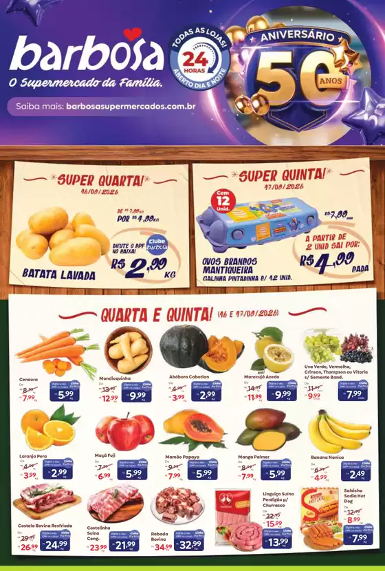 Catálogo Barbosa Supermercados | Ofertas  | 2026-09-16T00:00:00.000Z - 2026-09-17T00:00:00.000Z