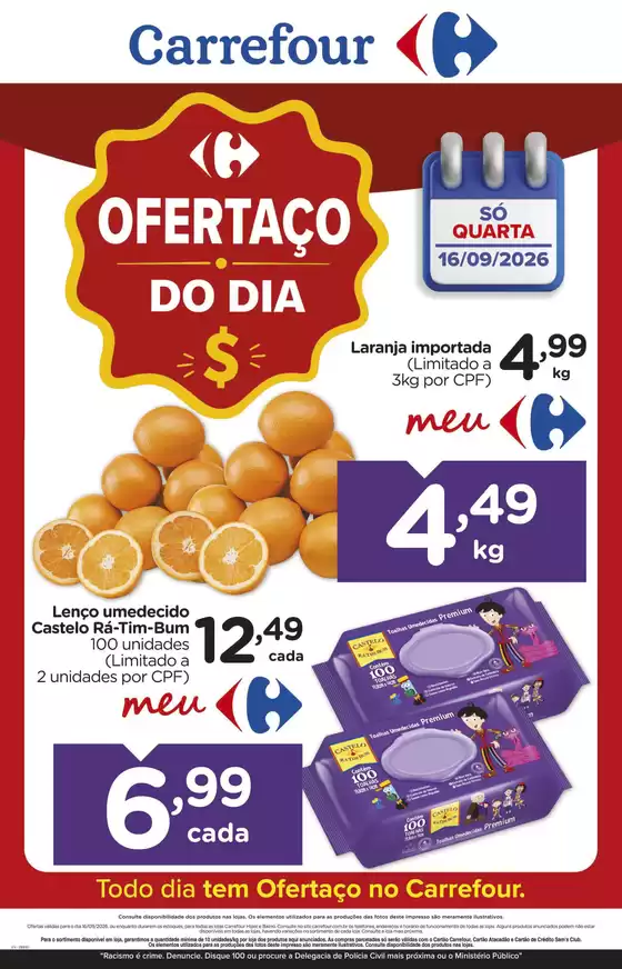 Catálogo Carrefour em Conceição do Araguaia | Ofertas exclusivas para nossos clientes | 2026-09-16T00:00:00.000Z - 2026-09-16T00:00:00.000Z