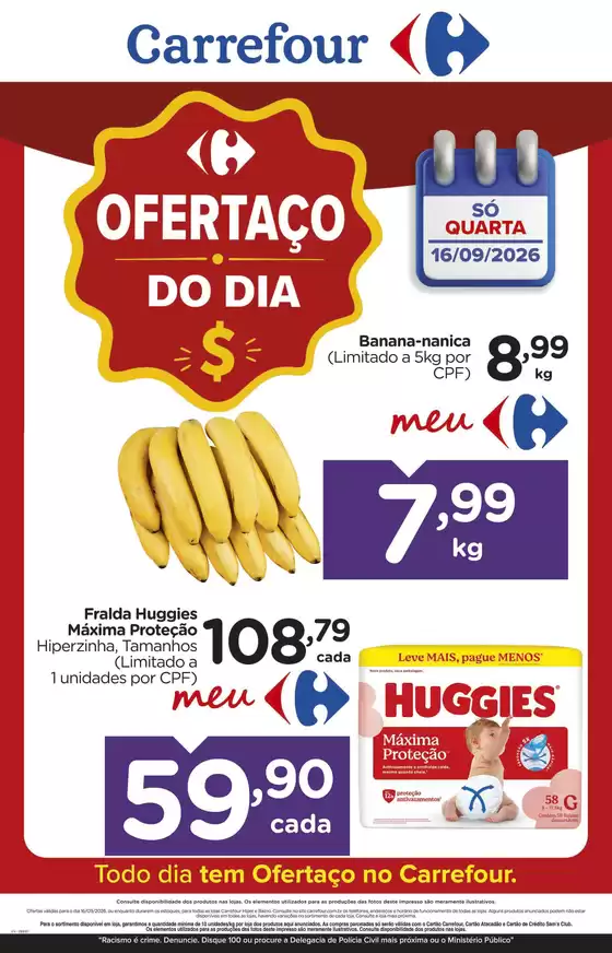 Catálogo Carrefour em Conceição do Araguaia | Grandes descontos em produtos selecionados | 2026-09-16T00:00:00.000Z - 2026-09-16T00:00:00.000Z