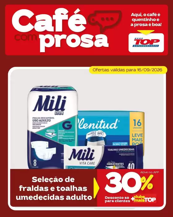 Catálogo Rede Top | Grandes descontos em produtos selecionados | 2026-09-16T00:00:00.000Z - 2026-09-16T00:00:00.000Z