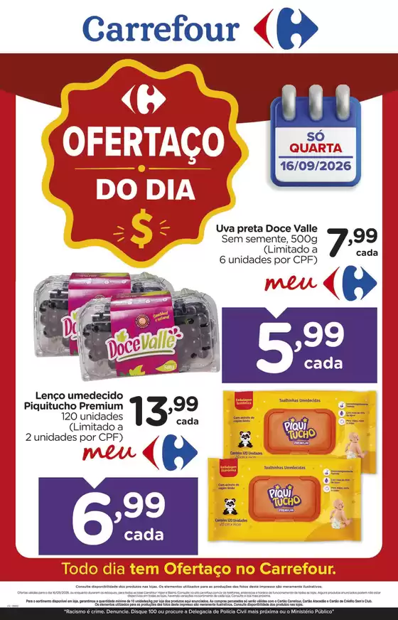 Catálogo Carrefour Bairro | Ofertas especiais para você | 2026-09-16T00:00:00.000Z - 2026-09-16T00:00:00.000Z