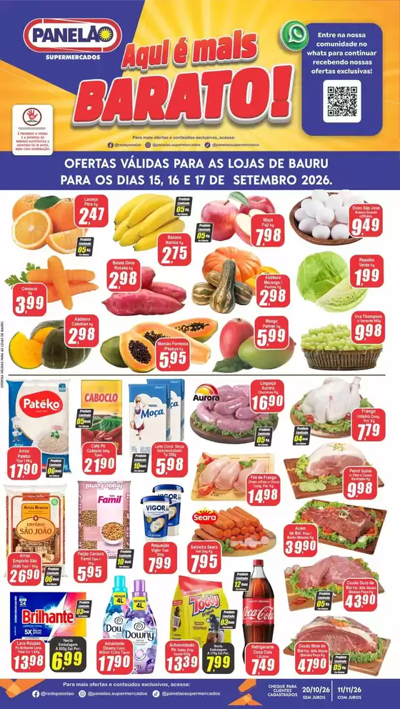 Catálogo Panelão | Grandes descontos em produtos selecionados | 2026-09-15T00:00:00.000Z - 2026-09-17T00:00:00.000Z