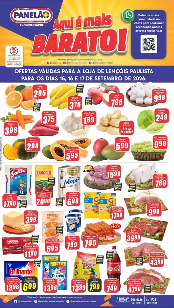 Catálogo Panelão | Descubra ofertas atraentes | 2026-09-15T00:00:00.000Z - 2026-09-17T00:00:00.000Z