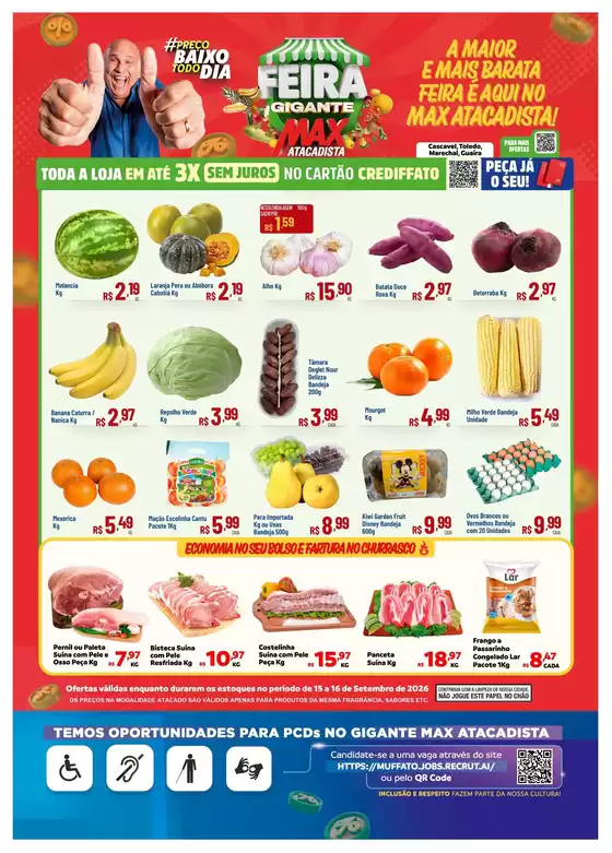 Catálogo Max Atacadista em Cafezal do Sul | Ofertas para caçadores de pechinchas | 2026-09-15T00:00:00.000Z - 2026-09-16T00:00:00.000Z