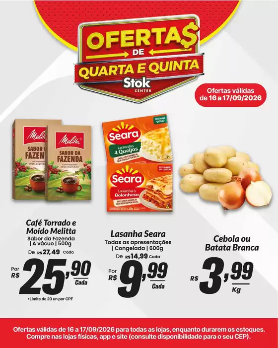 Catálogo Stok Center em Ramilândia | Ótima oferta para todos os clientes | 2026-09-16T00:00:00.000Z - 2026-09-17T00:00:00.000Z