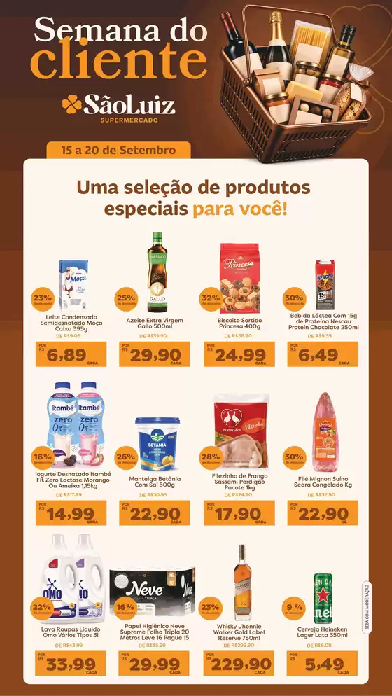 Catálogo Mercadinhos São Luiz | Semana do Cliente | 2026-09-15T00:00:00.000Z - 2026-09-20T00:00:00.000Z