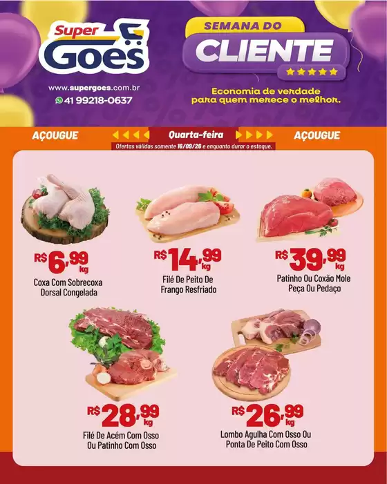 Catálogo Supermercados Goes | Encarte Supermercados Goes | 2026-09-16T00:00:00.000Z - 2026-09-16T00:00:00.000Z