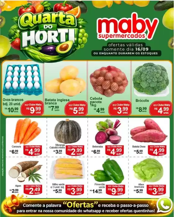 Catálogo Maby Supermercados | Melhores ofertas para compradores econômicos | 2026-09-16T00:00:00.000Z - 2026-09-16T00:00:00.000Z