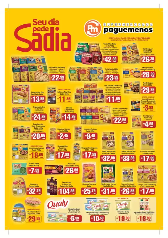 Catálogo Supermercados Pague Menos | Tabloide 14 a 20.9 | 2026-09-16T00:00:00.000Z - 2026-09-20T00:00:00.000Z