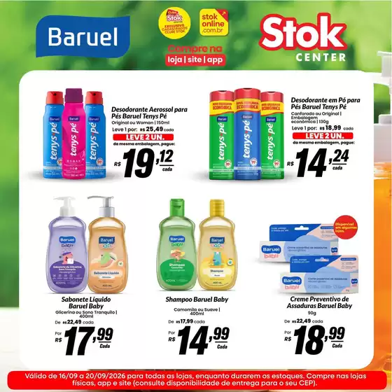 Catálogo Stok Center | Nossas melhores ofertas para você | 2026-09-16T00:00:00.000Z - 2026-09-20T00:00:00.000Z