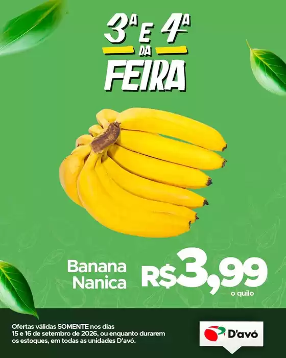 Catálogo D'avó Supermercado | Encarte Davó Supermercado | 2026-09-15T00:00:00.000Z - 2026-09-16T00:00:00.000Z