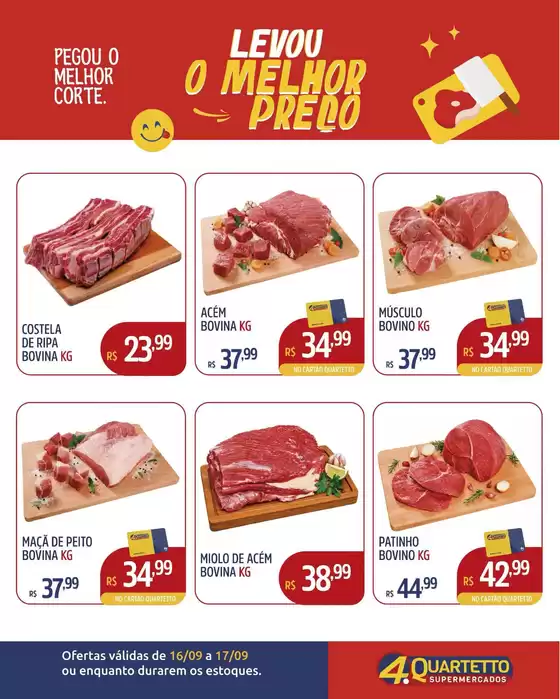 Catálogo Quartetto Supermercados | Encarte Quartetto Supermercados | 2026-09-16T00:00:00.000Z - 2026-09-17T00:00:00.000Z