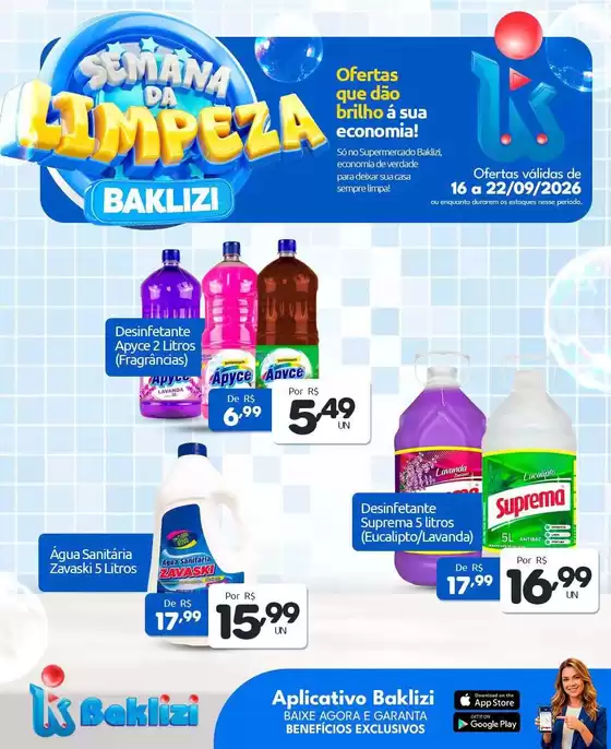 Catálogo Supermercados Baklizi | Encarte Supermercados Baklizi | 2026-09-16T00:00:00.000Z - 2026-09-22T00:00:00.000Z