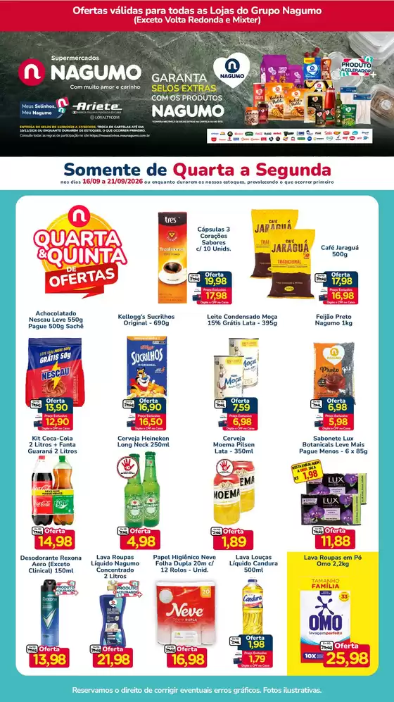 Catálogo Nagumo | QUARTA E QUINTA | 2026-09-16T00:00:00.000Z - 2026-09-21T00:00:00.000Z
