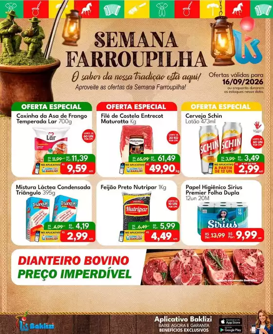 Catálogo Supermercados Baklizi | Grandes descontos em produtos selecionados | 2026-09-16T00:00:00.000Z - 2026-09-16T00:00:00.000Z