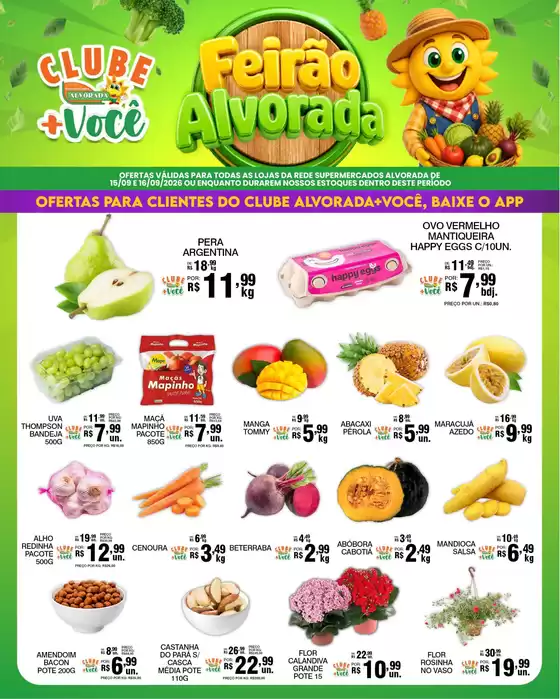 Catálogo Supermercados Alvorada | Encarte Supermercados Alvorada | 2026-09-16T00:00:00.000Z - 2026-09-16T00:00:00.000Z