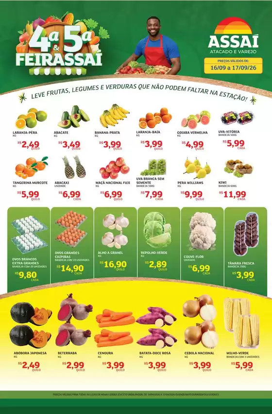 Catálogo Assaí Atacadista | Encarte Assaí Atacadista 171957-528 | 2026-09-16T00:00:00.000Z - 2026-09-17T00:00:00.000Z