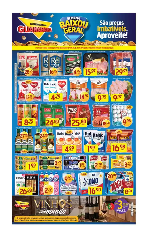 Catálogo Supermercados Guanabara | Encarte Supermercados Guanabara | 2026-09-16T00:00:00.000Z - 2026-09-18T00:00:00.000Z