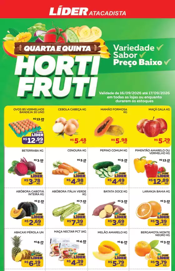 Catálogo Líder Atacadista | Encartequartaequintadohortfruti | 2026-09-16T00:00:00.000Z - 2026-09-17T00:00:00.000Z
