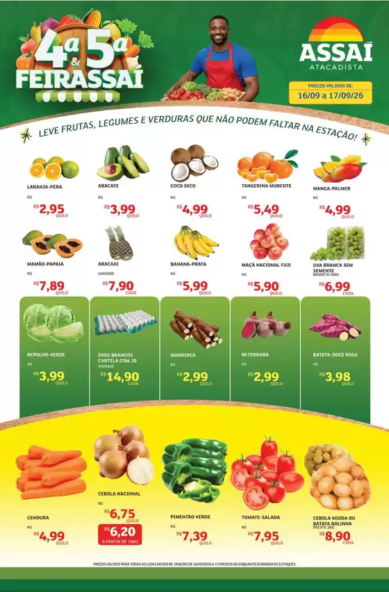 Catálogo Assaí Atacadista | Encarte Assaí Atacadista 171965-538 | 2026-09-16T00:00:00.000Z - 2026-09-17T00:00:00.000Z