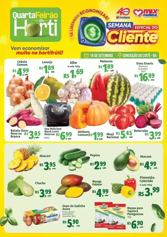 Catálogo Supermercados Mateus | Quarta do Horti | 2026-09-16T00:00:00.000Z - 2026-09-16T00:00:00.000Z