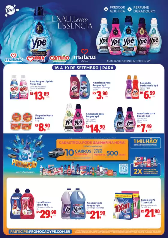 Catálogo Supermercados Mateus | Exclusivo Ypé | 2026-09-16T00:00:00.000Z - 2026-09-19T00:00:00.000Z