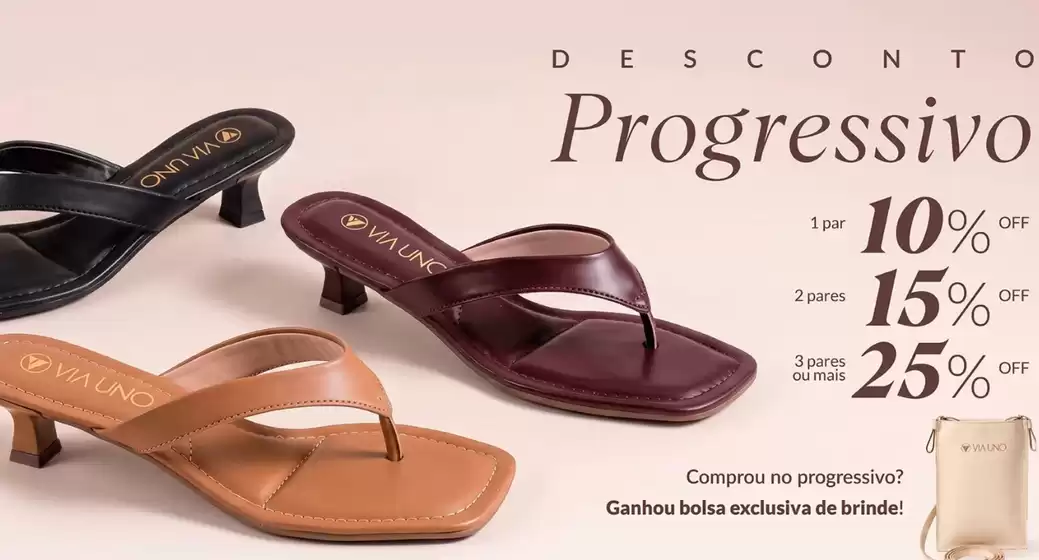 Catálogo Via Uno | Desconto Progessivo | 2026-09-17T00:00:00.000Z - 2026-10-17T00:00:00.000Z