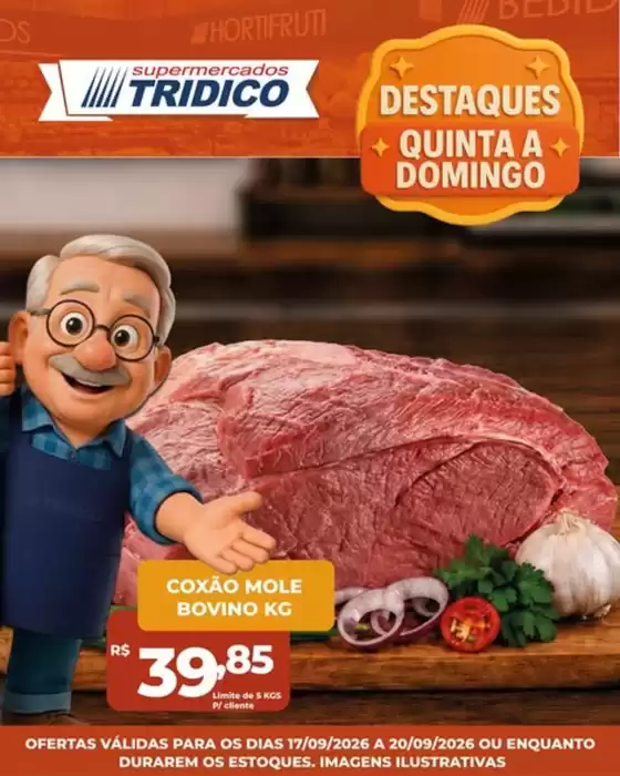 Catálogo Supermercados Tridico | Quinta e Domingo | 2026-09-17T00:00:00.000Z - 2026-09-20T00:00:00.000Z