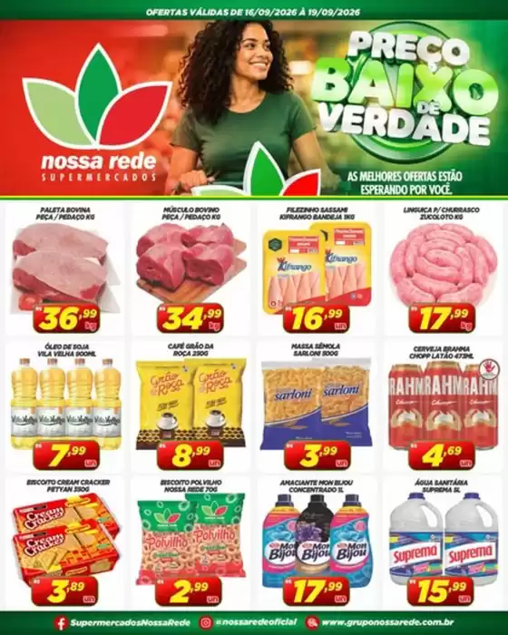 Catálogo Nossa Rede Supermercados | Ofertas | 2026-09-17T00:00:00.000Z - 2026-09-19T00:00:00.000Z
