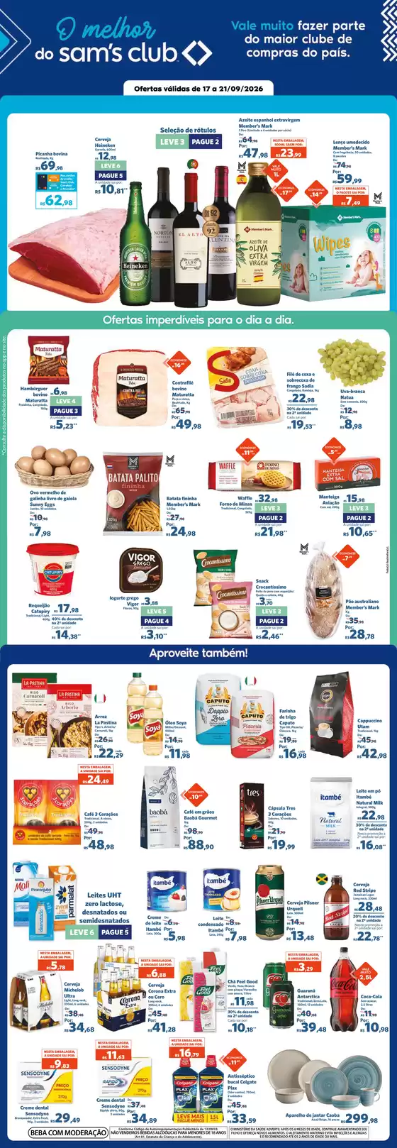 Catálogo Sam's Club | OFERTAS SEMANAL | 2026-09-17T00:00:00.000Z - 2026-09-21T00:00:00.000Z