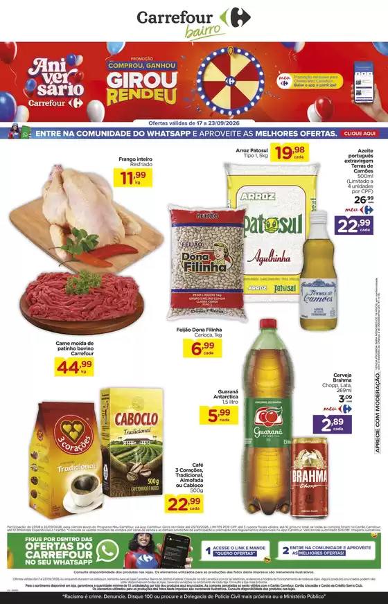 Catálogo Carrefour Bairro em Cotia | Ampla seleção de ofertas | 2026-09-17T00:00:00.000Z - 2026-09-23T00:00:00.000Z