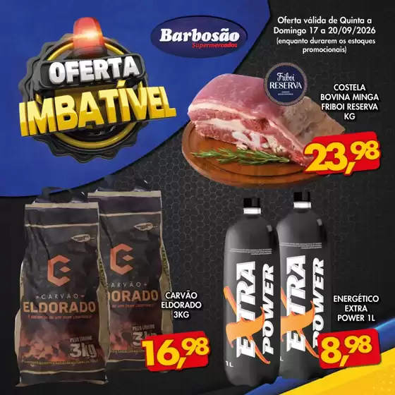 Catálogo Barbosão Extra Supermercados | Ofertas Barbosão Extra Supermercados | 2026-09-17T00:00:00.000Z - 2026-09-20T00:00:00.000Z