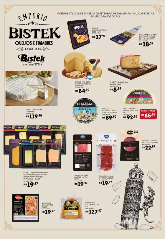 Catálogo Bistek Supermercados | Economize agora com nossas ofertas | 2026-09-17T00:00:00.000Z - 2026-09-20T00:00:00.000Z