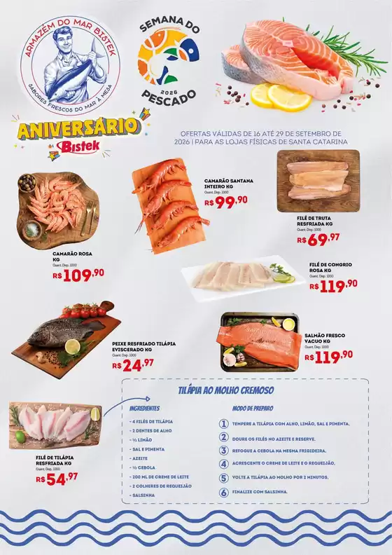 Catálogo Bistek Supermercados | Ofertas especiais para você | 2026-09-16T00:00:00.000Z - 2026-09-22T00:00:00.000Z