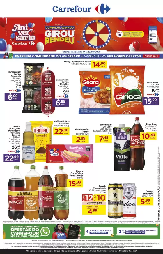 Catálogo Carrefour | Novas ofertas para descobrir | 2026-09-17T00:00:00.000Z - 2026-09-23T00:00:00.000Z