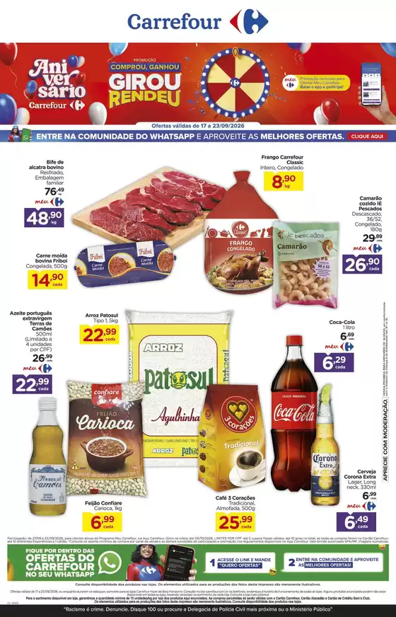 Catálogo Carrefour | Descubra ofertas atraentes | 2026-09-17T00:00:00.000Z - 2026-09-23T00:00:00.000Z
