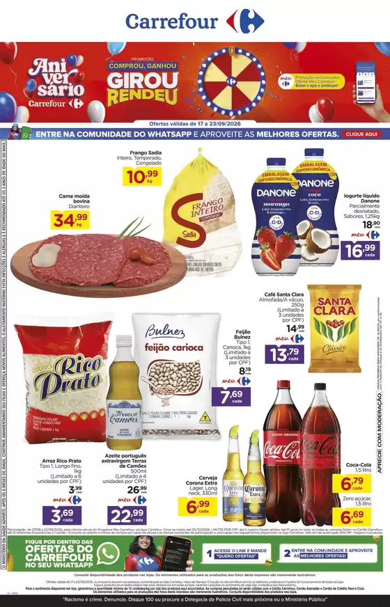 Catálogo Carrefour | Promoções especiais em andamento | 2026-09-17T00:00:00.000Z - 2026-09-23T00:00:00.000Z