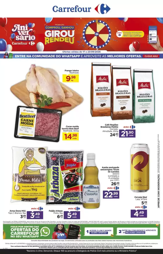 Catálogo Carrefour | Nossas melhores ofertas para você | 2026-09-17T00:00:00.000Z - 2026-09-23T00:00:00.000Z