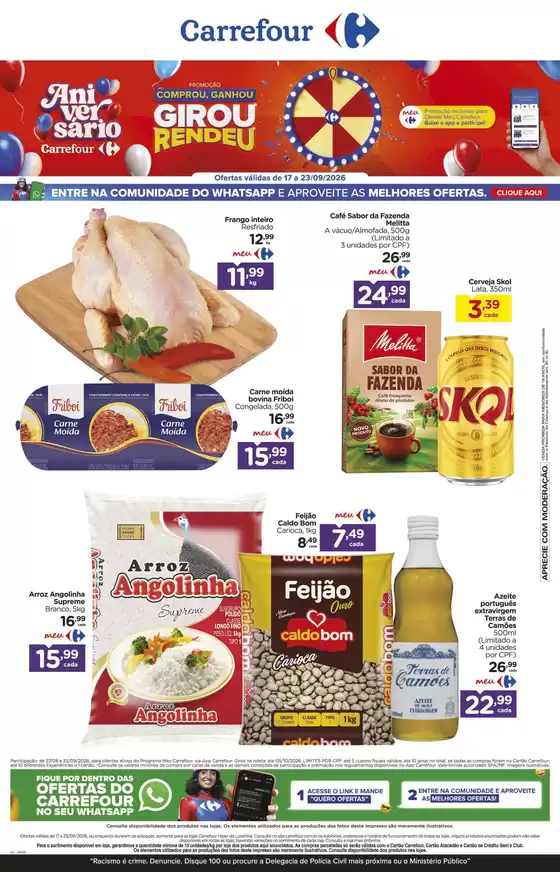 Catálogo Carrefour | Descontos e promoções | 2026-09-17T00:00:00.000Z - 2026-09-23T00:00:00.000Z