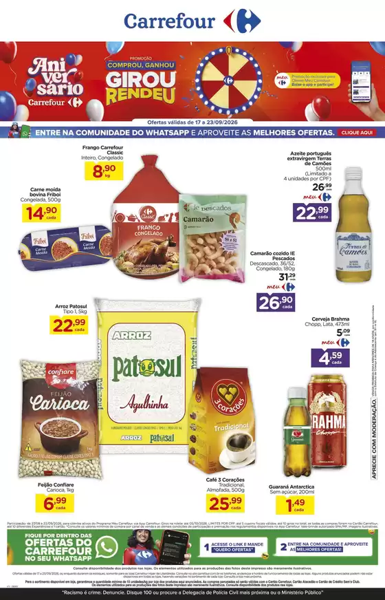 Catálogo Carrefour | Ofertas para caçadores de pechinchas | 2026-09-17T00:00:00.000Z - 2026-09-23T00:00:00.000Z