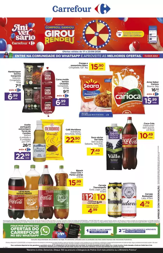 Catálogo Carrefour | Ofertas e promoções atuais | 2026-09-17T00:00:00.000Z - 2026-09-23T00:00:00.000Z