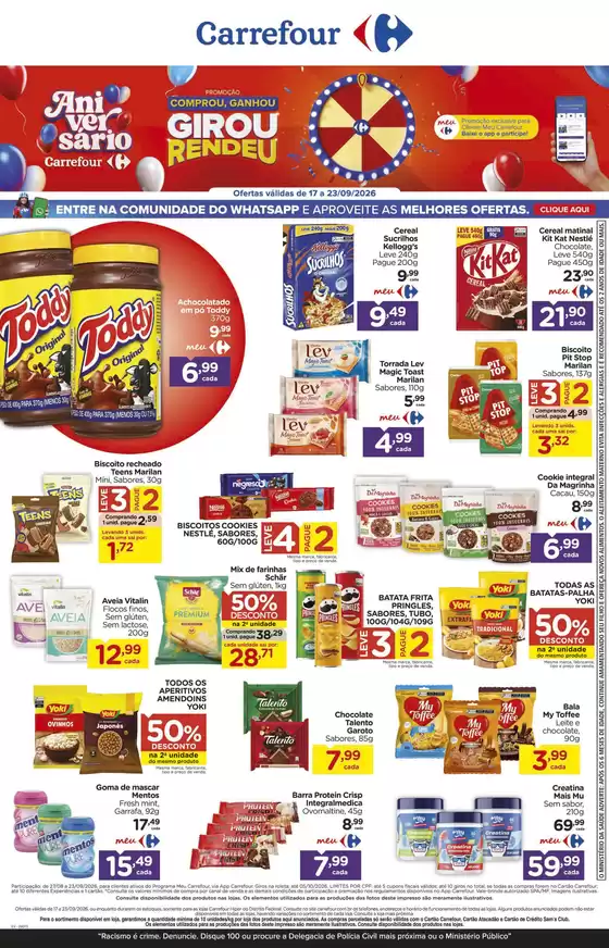 Catálogo Carrefour | Pechinchas e ofertas atuais | 2026-09-17T00:00:00.000Z - 2026-09-23T00:00:00.000Z