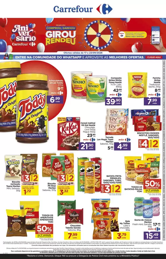 Catálogo Carrefour | Economize agora com nossas ofertas | 2026-09-17T00:00:00.000Z - 2026-09-23T00:00:00.000Z