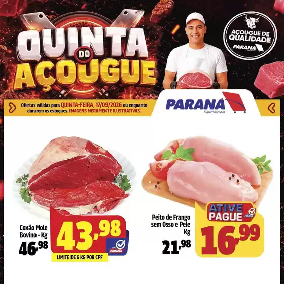 Catálogo Paraná Supermercados | Ofertas exclusivas para nossos clientes | 2026-09-17T00:00:00.000Z - 2026-09-17T00:00:00.000Z