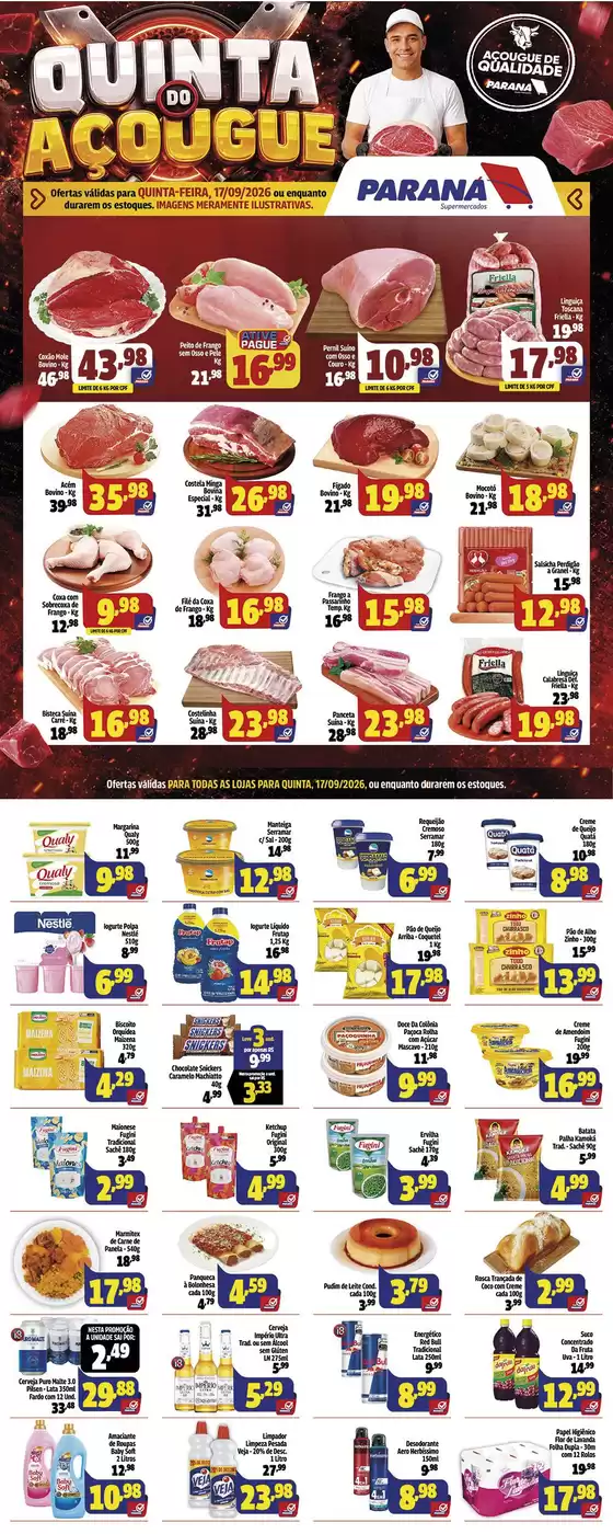 Catálogo Paraná Supermercados | Descontos e promoções | 2026-09-17T00:00:00.000Z - 2026-09-17T00:00:00.000Z