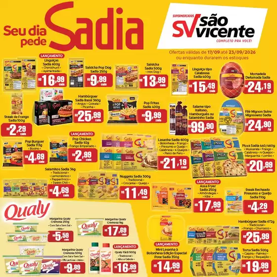 Catálogo Supermercados São Vicente | Ofertas para caçadores de pechinchas | 2026-09-17T00:00:00.000Z - 2026-09-23T00:00:00.000Z