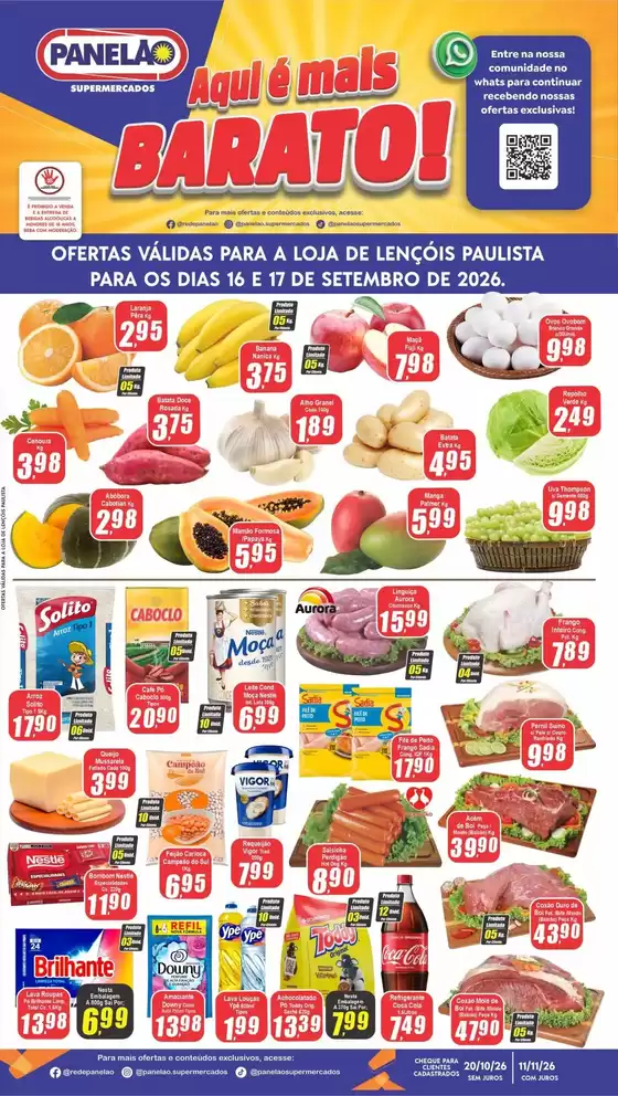 Catálogo Panelão | Ampla seleção de ofertas | 2026-09-16T00:00:00.000Z - 2026-09-17T00:00:00.000Z