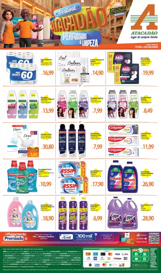 Catálogo Atacadão | Atacadão - Limpeza e Perfumaria | 2026-09-17T00:00:00.000Z - 2026-09-20T00:00:00.000Z