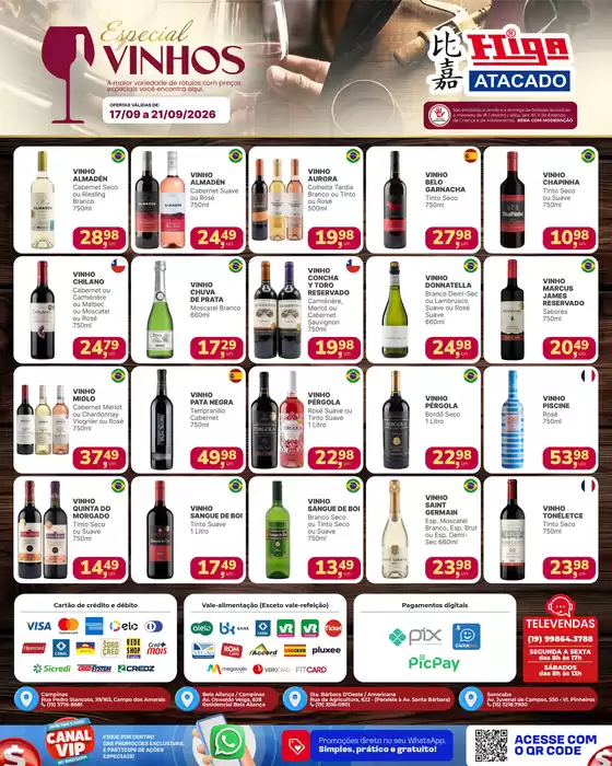 Catálogo Higa Atacado | Higa atacado folheto vinhos 20260917 20260921 Hle8SXqS1UUW | 2026-09-17T00:00:00.000Z - 2026-09-21T00:00:00.000Z