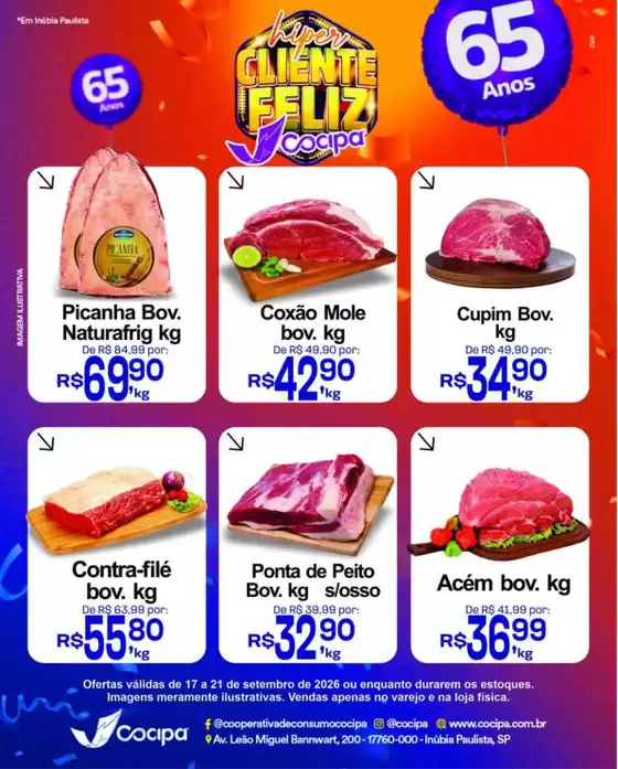 Catálogo Cocipa | Ótima oferta para caçadores de pechinchas | 2026-09-17T00:00:00.000Z - 2026-09-21T00:00:00.000Z